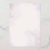 Invitacion Cherry Blossom Folie Uitnodiging (Achterkant)