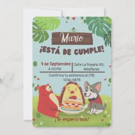 Invitación Cumpleaños Infantil para niño- Fiesta Kaart