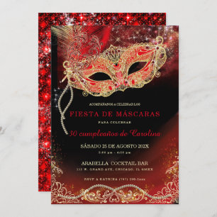Invitación de 30 Años mujer Kaart