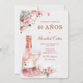 Invitación de 30 Años Mujer Kaart (Voorkant)