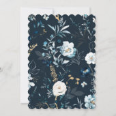 Invitación de 40 Años Mujer Kaart (Achterkant)