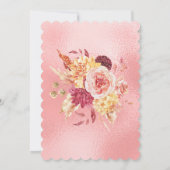 Invitación de 60 Años Mujer Kaart (Achterkant)