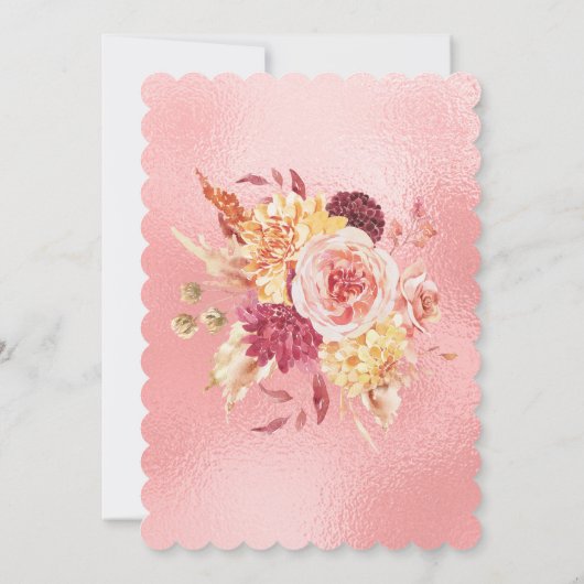 Invitación de 60 Años Mujer Kaart (Achterkant)