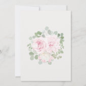 Invitación de 65 Años Mujer Kaart (Achterkant)