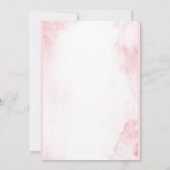 Invitacion de baby shower mellizas kaart (Achterkant)