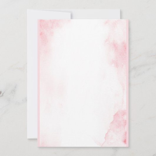 Invitacion de baby shower mellizas kaart (Achterkant)