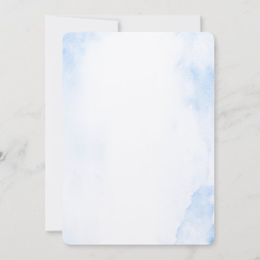 Invitacion de baby shower para gemelos kaart (Achterkant)