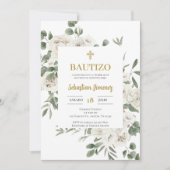 Invitación de bautismo en español kaart (Voorkant)