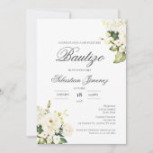 Invitación de bautizo en español kaart (Voorkant)