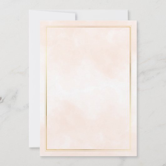 Invitacion de Bautizo Kaart (Achterkant)