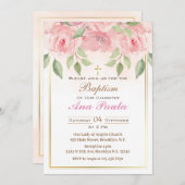 Invitacion de Bautizo Kaart (Voorkant / Achterkant)