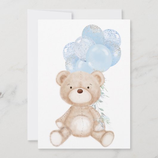 Invitación de Bautizo Y Primer Añito Kaart (Achterkant)