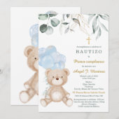 Invitación de Bautizo Y Primer Añito Kaart