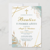 Invitación de Bautizo Y Primer Añito Uitnodiging (Voorkant)