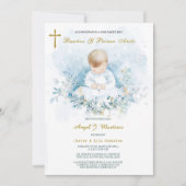 Invitación de Bautizo Y Primer Añito Uitnodiging (Voorkant)