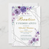 Invitación de Bautizo Y Primer Añito Uitnodiging (Voorkant)