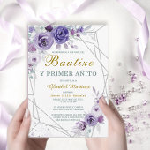 Invitación de Bautizo Y Primer Añito Uitnodiging