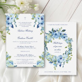 Invitación de Boda Católica Elegante Wedding Kaart