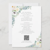 Invitación de Boda Catolica Formal Spain Wedding Kaart (Achterkant)