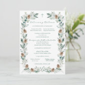 Invitacion de Boda Católica Spaanse bruiloft Kaart (Staand voorkant)
