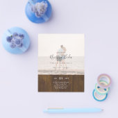 Invitación de Boda con Superposición de Fotos Flyer (Enkel)