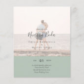 Invitación de Boda con Superposición de Fotos Flyer (Voorkant)