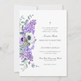 Invitacion de Boda Cristiana All-in-One Weddenscha Kaart