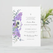 Invitacion de Boda Cristiana All-in-One Weddenscha Kaart (Staand voorkant)