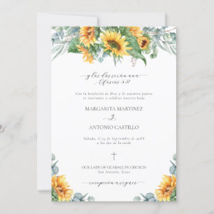 Invitacion de Boda Cristiana Sencilla Wedding Kaart