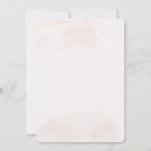 Invitación de boda de oro kaart (Achterkant)