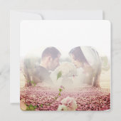 invitación de boda elegante con palomas kaart (Achterkant)