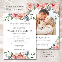 Invitación de Boda Elegante Spaanse bruiloft Kaart