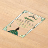 INVITACION DE BODA / QUINCEAÑERA EN ACRILICO DE 5X ACRYL UITNODIGINGEN (Laagn)