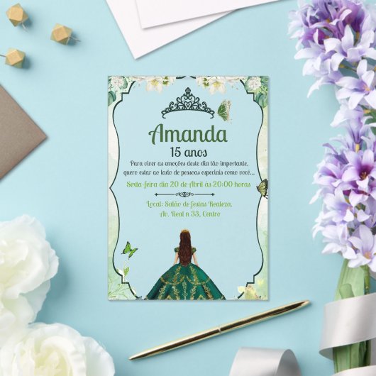 INVITACION DE BODA / QUINCEAÑERA EN ACRILICO DE 5X ACRYL UITNODIGINGEN (Insitu (Huwelijk))