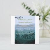 Invitación de Boda Rústica Elegante (Staand voorkant)