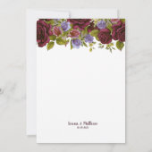 Invitación de Boda - Wedding Invitation Kaart (Achterkant)