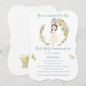 Invitación de Comunión SUSANA Kaart (Voorkant / Achterkant)
