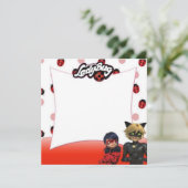 Invitación de Cumpleaños  Kaart (Staand voorkant)