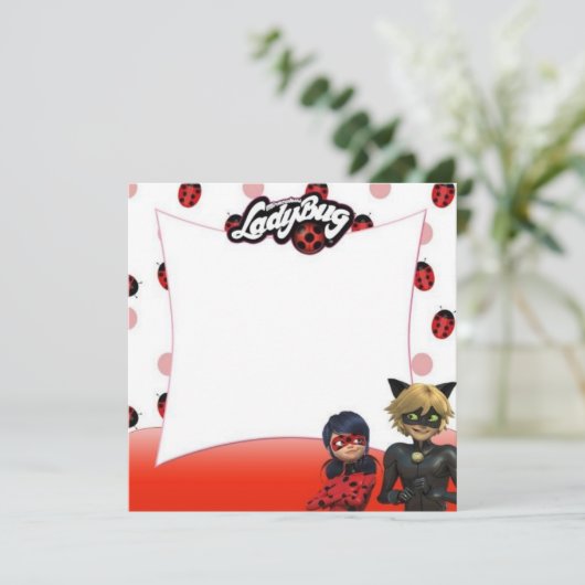 Invitación de Cumpleaños  Kaart (Staand voorkant)