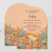 Invitación de Cumpleaños Temática Cielito Lindo Kaart (Voorkant / Achterkant)