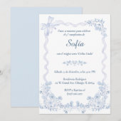 Invitación de Cumpleaños Temática Cielito Lindo Kaart (Voorkant / Achterkant)