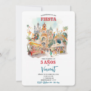 Invitación de Fiesta 40 Años Mujer Invitation Kaart