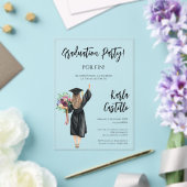 Invitacion de Graduacion  Acryl Uitnodigingen (Insitu (Huwelijk))