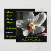 Invitación - De invito a mi Fiesta de Cumpleaños Kaart (Voorkant / Achterkant)