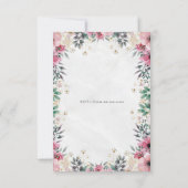 Invitación de Quinceañera/Uitnodiging/bruiloft Kaart (Achterkant)