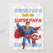 INVITACION FELIZ DIA SUPER PAPA KAART (Voorkant)