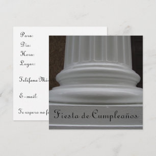 Invitación - Fiesta de Cumpleaños Kaart