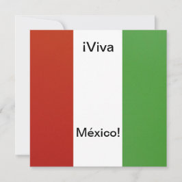 Invitación - Fiesta de Cumpleaños -© Viva México! Kaart