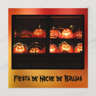 Invitación - Fiesta de Noche de Brujas Kaart