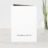 Invitación - Fiesta - Flores DE Fucsias (Achterkant)